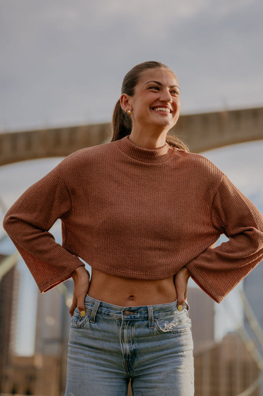 MADISON CROPPED SWEATER