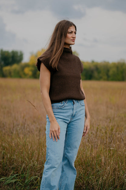 RAE RIBBED SWEATER VEST