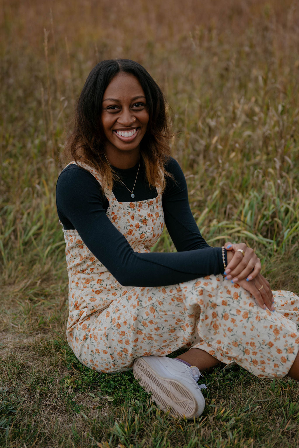 MARIGOLD FIELDS CORDUROY OVERALLS