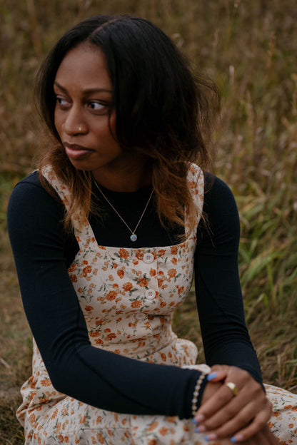 MARIGOLD FIELDS CORDUROY OVERALLS